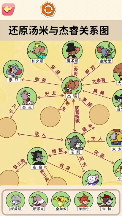 还原关系连线截图3