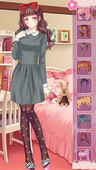 动漫女孩换装截图2