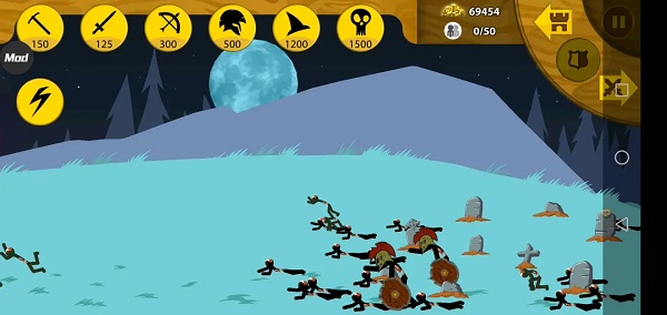 火柴人战争FF召唤士兵菜单