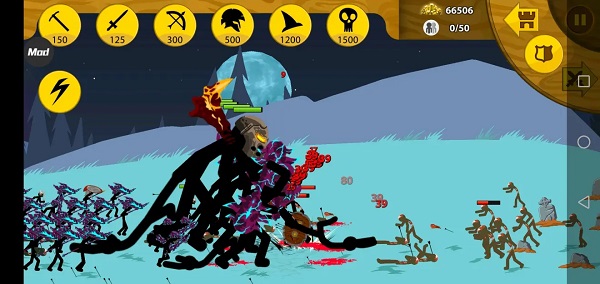 火柴人战争FF召唤士兵菜单