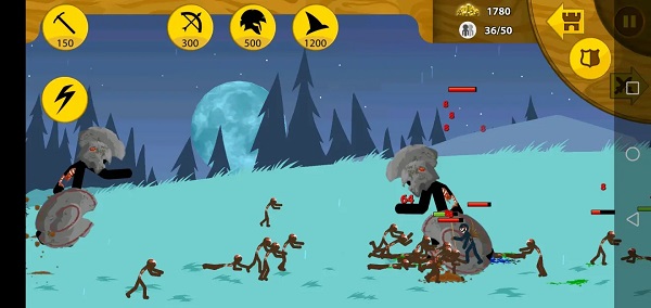 火柴人战争FF召唤士兵菜单