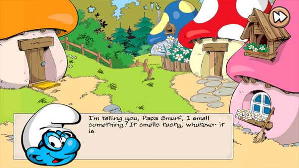 蓝精灵村庄截图2