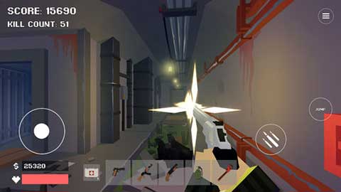 像素战斗僵尸突袭截图2