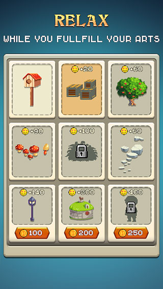 像素艺术彩色岛截图2