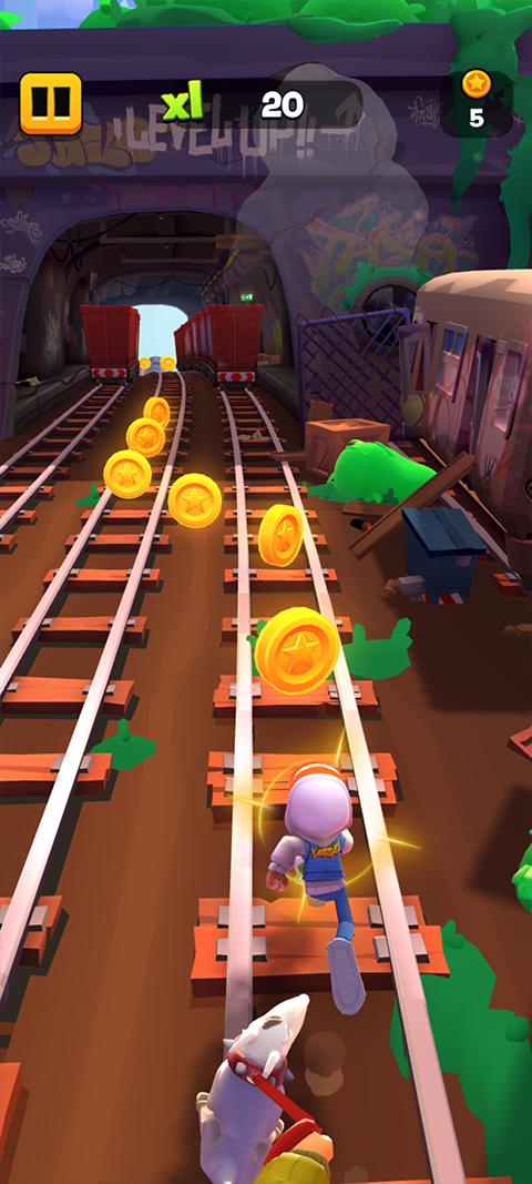 地铁跑酷滑板英雄中文版截图3