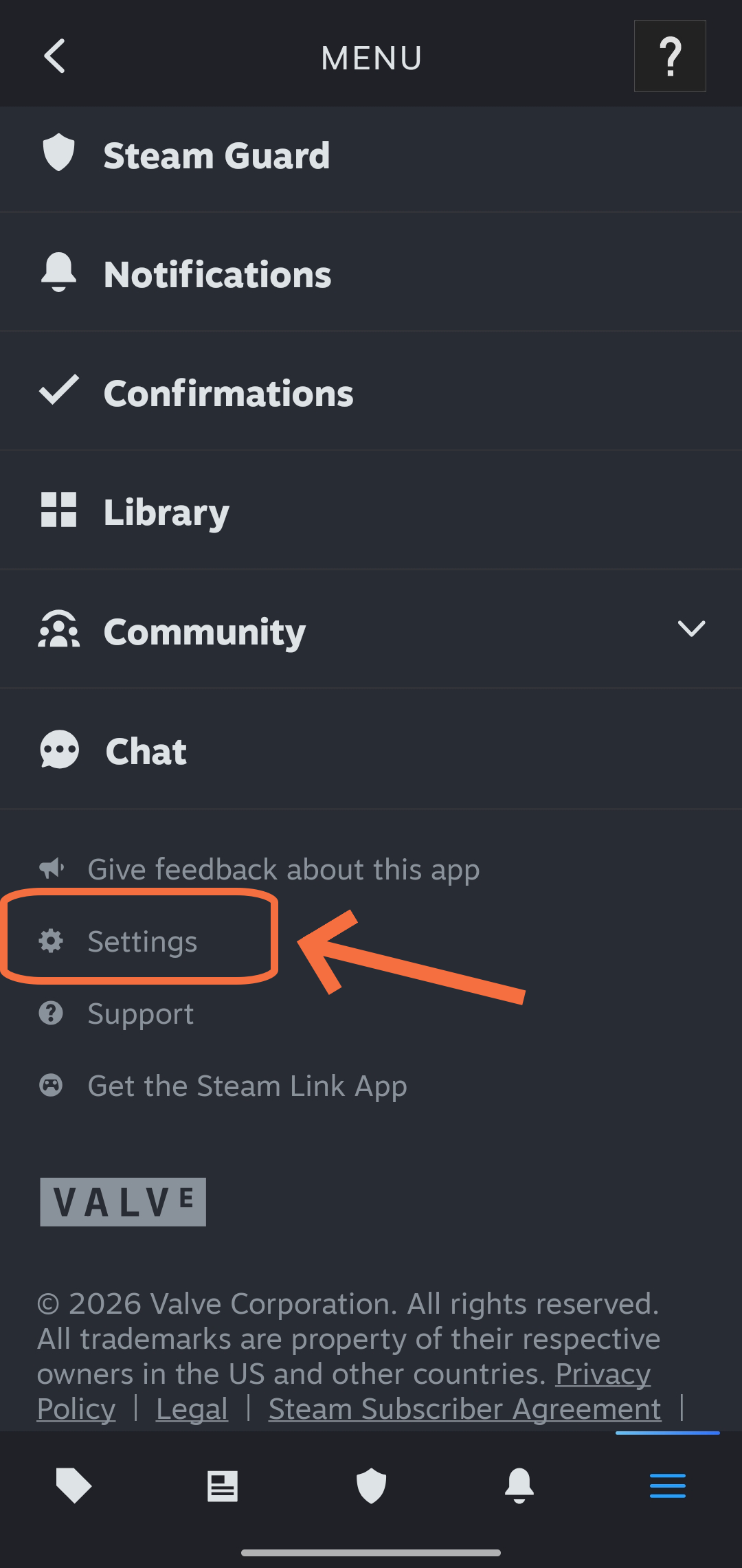 steam app