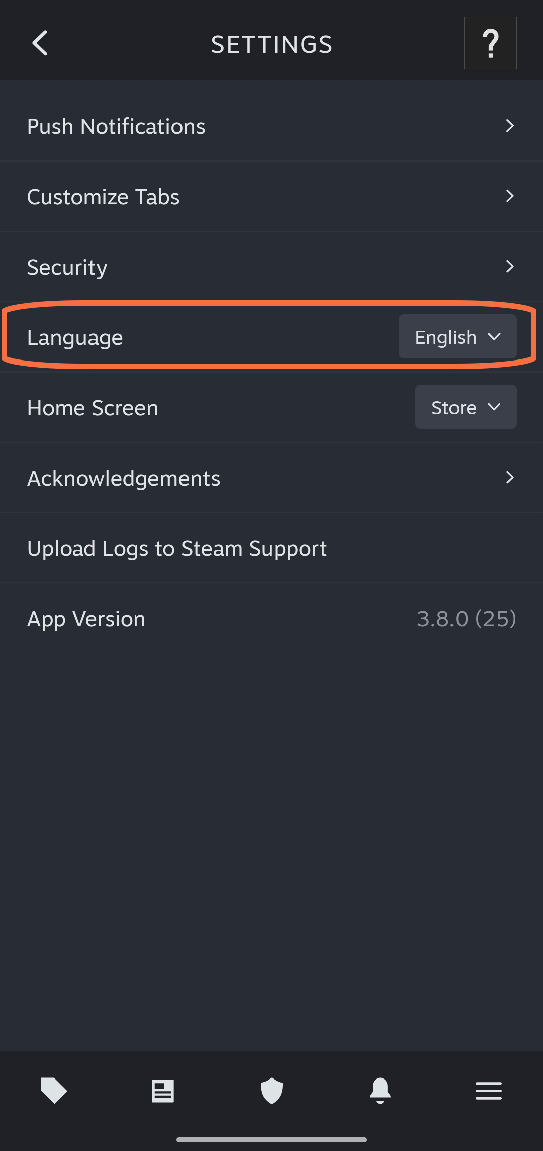 steam app