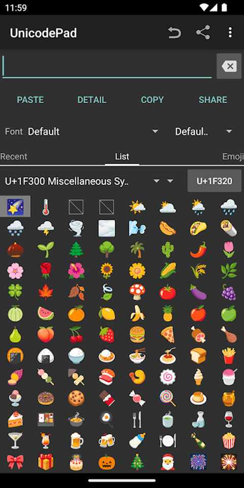 unicodepad截图2