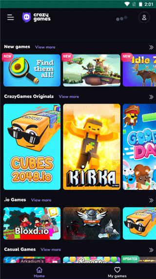 CrazyGames手机版截图4